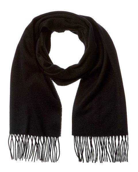 Jimmy Choo Logo Cashmere Scarf 7781692211260