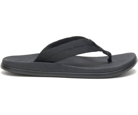 Women’s Chillos Flip Sandal In Tube Black 7732455243836