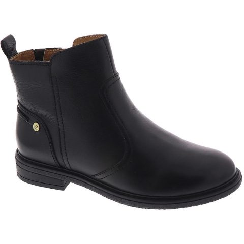 Juna Leather Ankle Booties