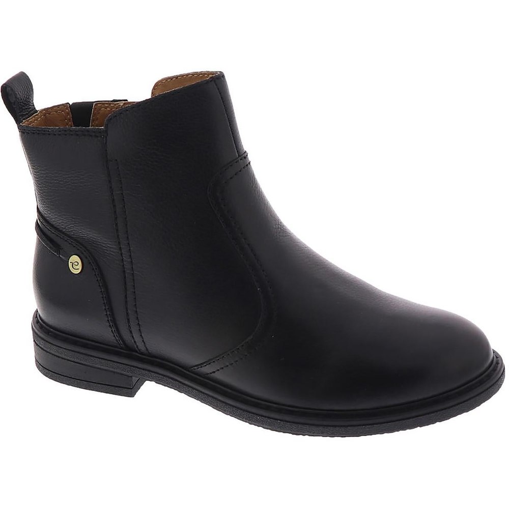 Juna Leather Ankle Booties