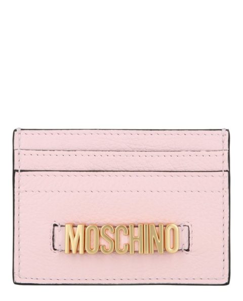 Belt Logo Leather Card Holder