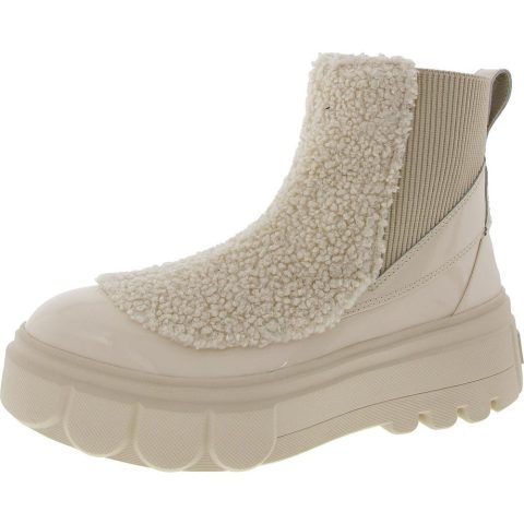 CARIBOU X Lugged Sole Ankle Boots