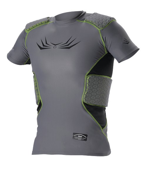 Alleson Men’s Upper Body Integrated Protector Football Padded Shirt