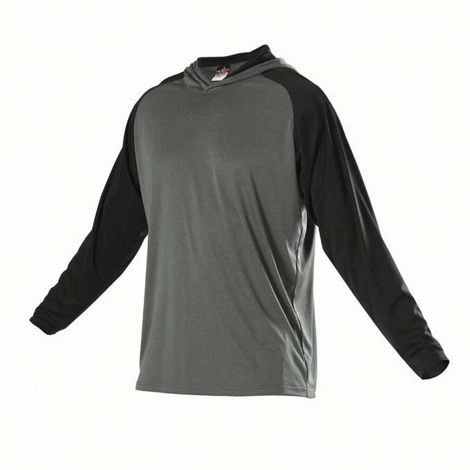 Badger Youth Heather and Solid Hoodie