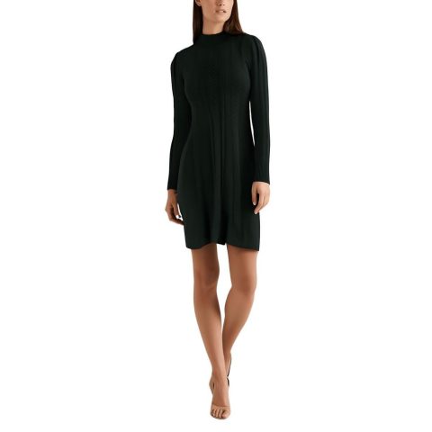 Petites Textured Sweaterdress