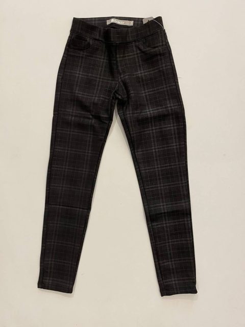Girl’s Pattern Skinny Pant In Plaid