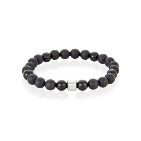 Tarnish Resistant Silver Plated 8mm Ball Bracelet