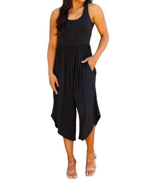 Good Idea Jumpsuit In Black