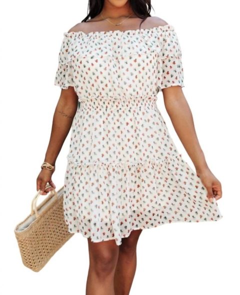 Summer Love Dress In Ivory