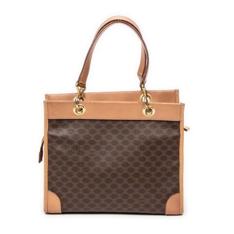 Vintage Square Zip Handbag