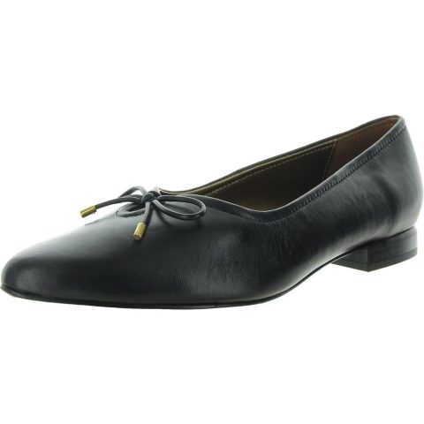 Joiner Bow Leather Pumps
