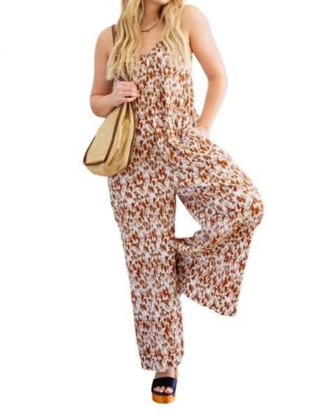 Favorite Festival Jumpsuit In Multi 7732484374588
