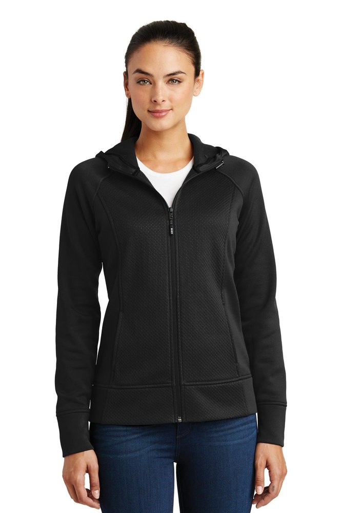 Sport-Tek Women’s Rival Tech Fleece Full-Zip Hooded Jacket LST295