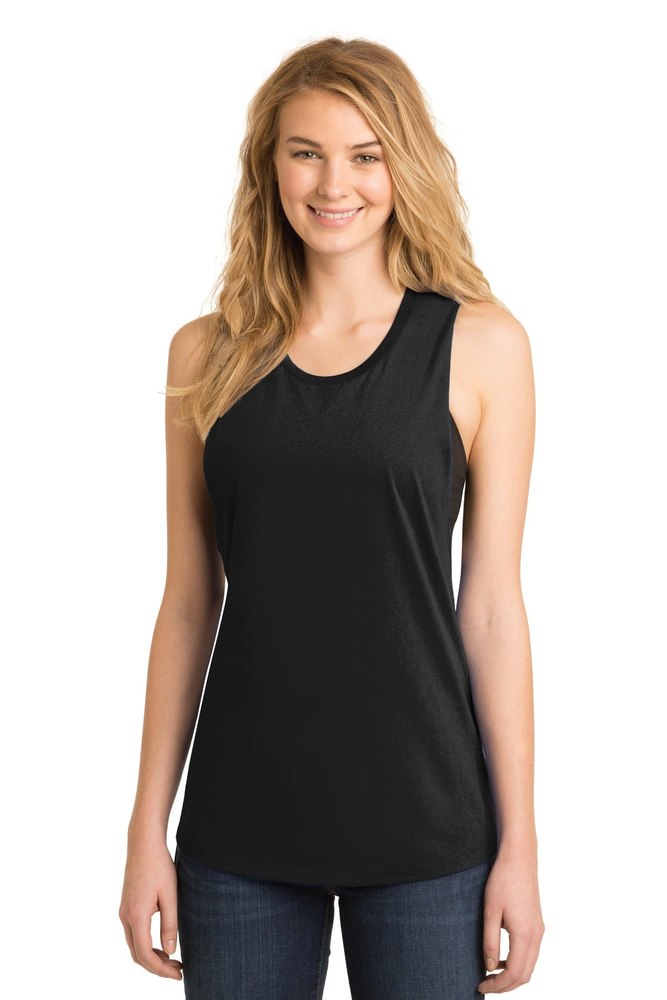 District Women’s Fitted V.I.T. Festival Tank. DT6301