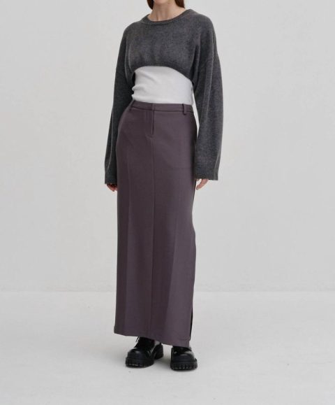 Nuna Skirt In Steel Grey 7732487651388