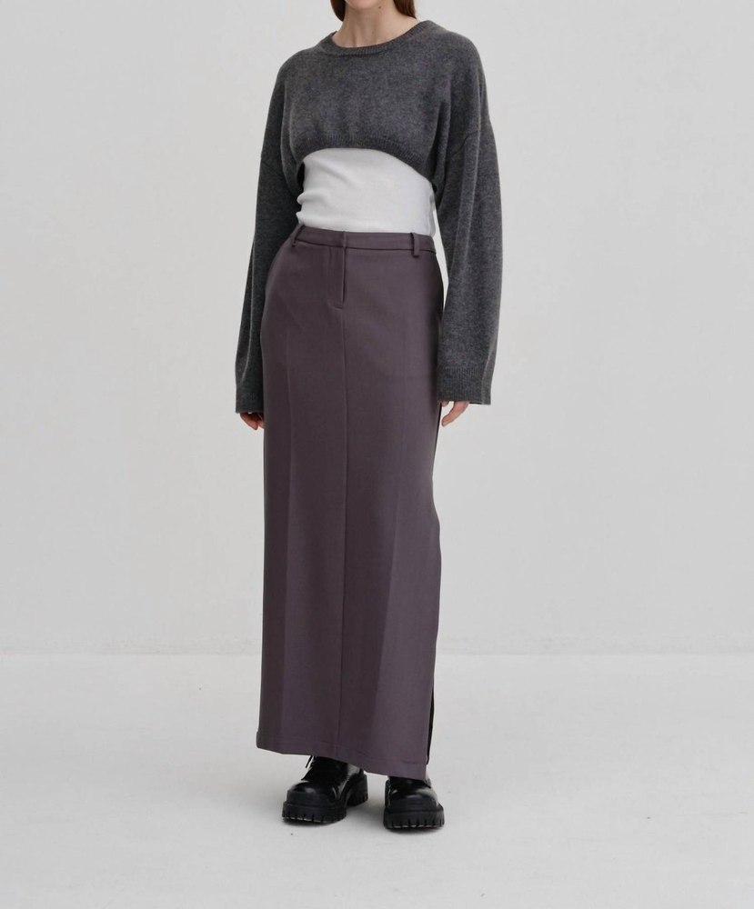 Nuna Skirt In Steel Grey 7732487651388