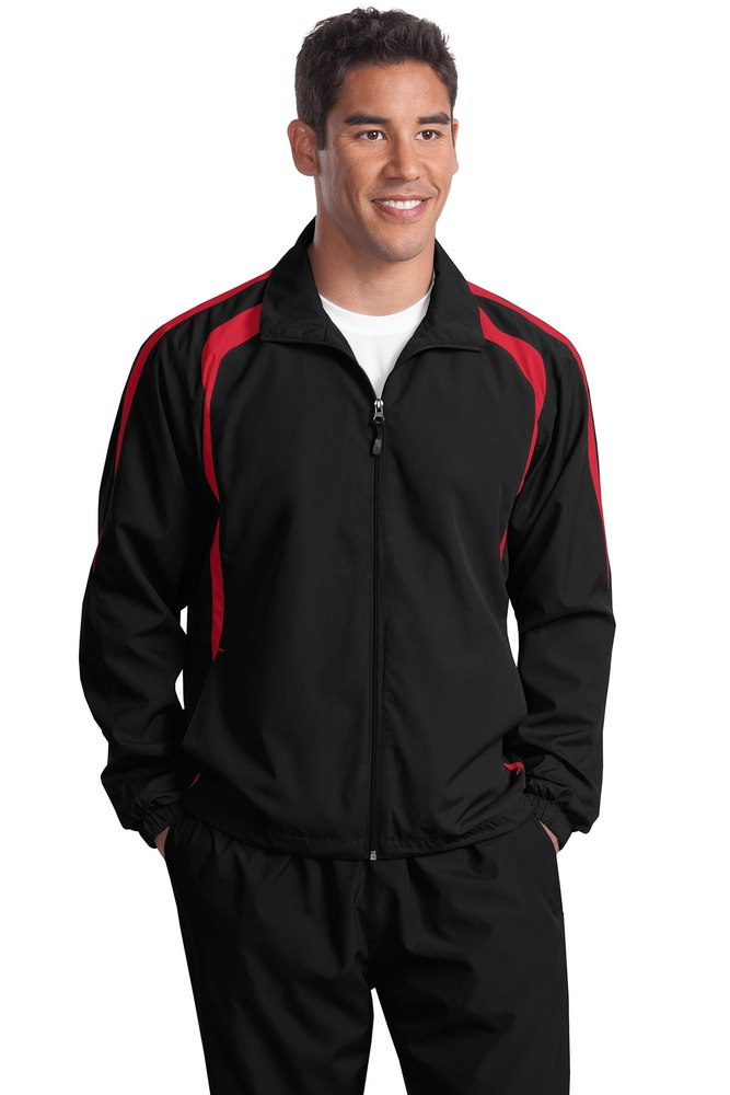 Sport-Tek Men’s Tall Colorblock Raglan Jacket TJST60