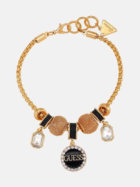 Gold-Tone Logo Bracelet Box Set