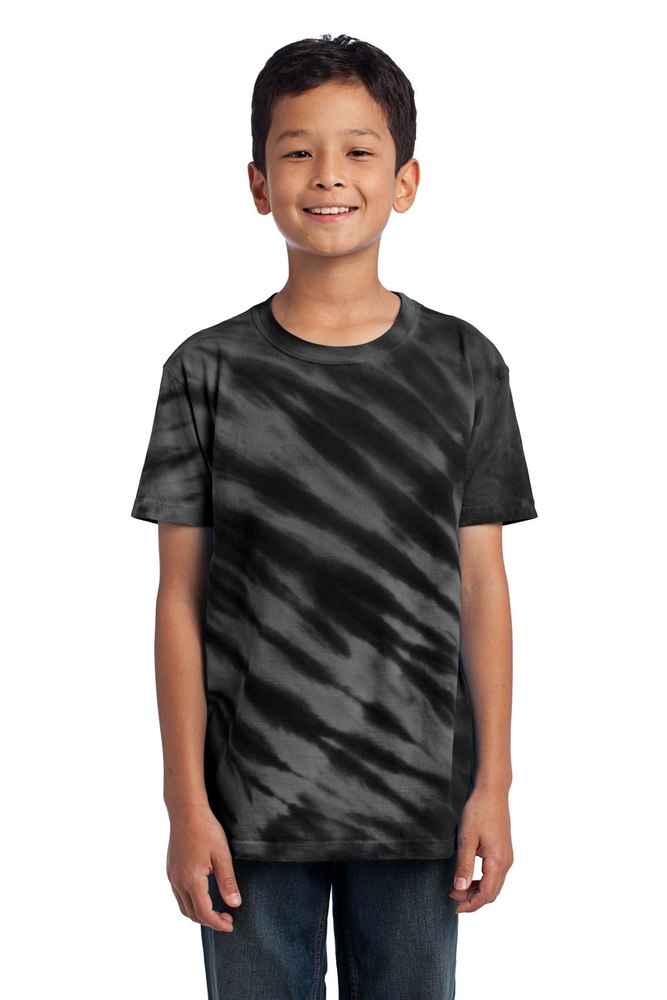 Port & Company – Youth Tiger Stripe Tie-Dye Tee PC148Y