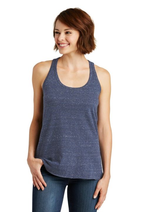 District Women’s Cosmic Twist Back Tank. DM466