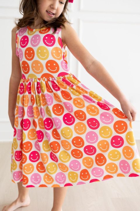 Don’t Worry, Be Hippy Tank Twirl Dress