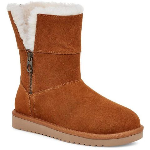 Aribel Suede Cold Weather Shearling Boots