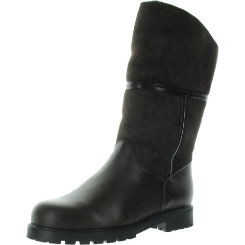 Harlan Faux Fur Lined Fur Mid-Calf Boots