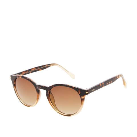 Fossil Women’s Round Sunglasses