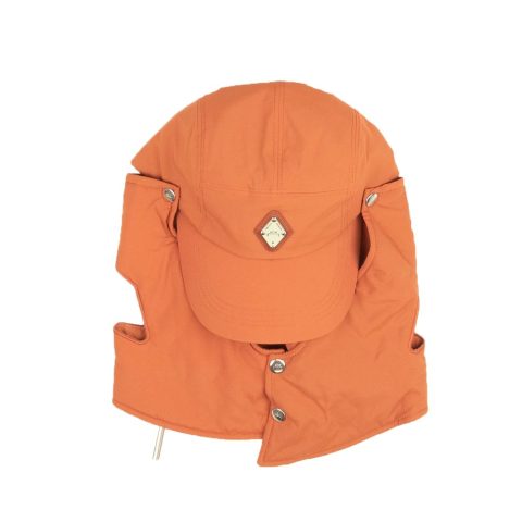 Men’s Orange Flap Logo Baseball Cap