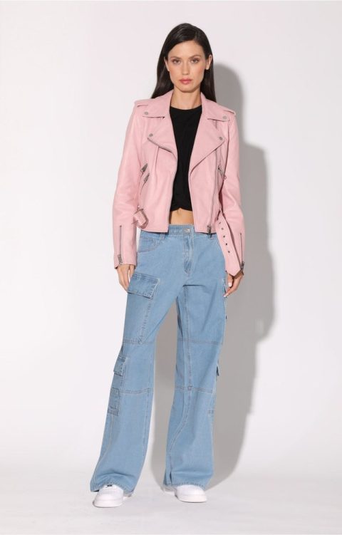 Allison Jacket, Taffy – Leather