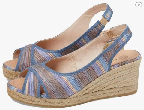 Women Fran Sandal In Blue Mix 7732506492988