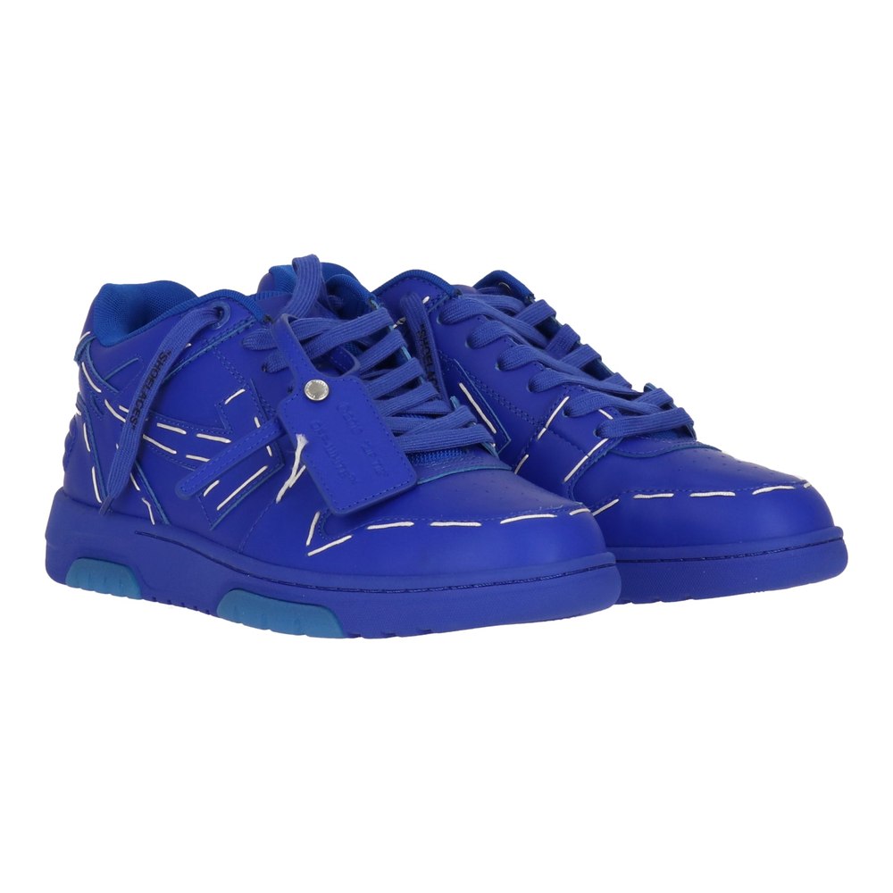 Off White Mens Dark Blue Sneaker
