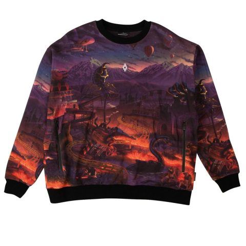 Multicolored ‘Fantasy’ Crewneck Sweatshirt