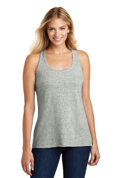District Women’s Astro Twist Back Tank. DM466A