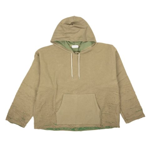 Shark Grey Kelly Reverse Burnout Hoodie