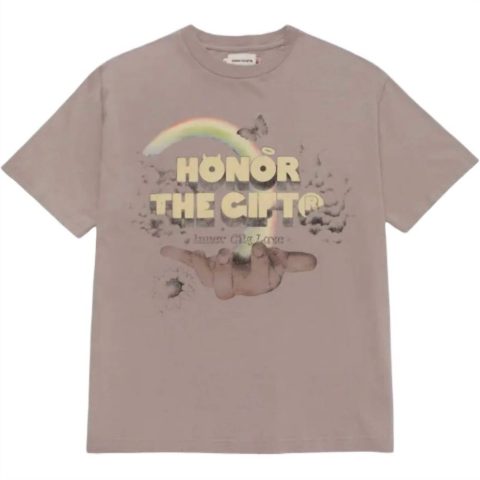 Men’s Palms Graphic Tee In Stone 7732508524604