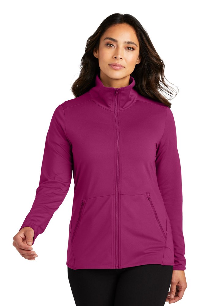 Port Authority Women’s Accord Stretch Fleece Full-Zip Jacket