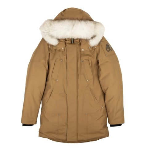 Men’s Brown Waxie Stirling Parka Coat