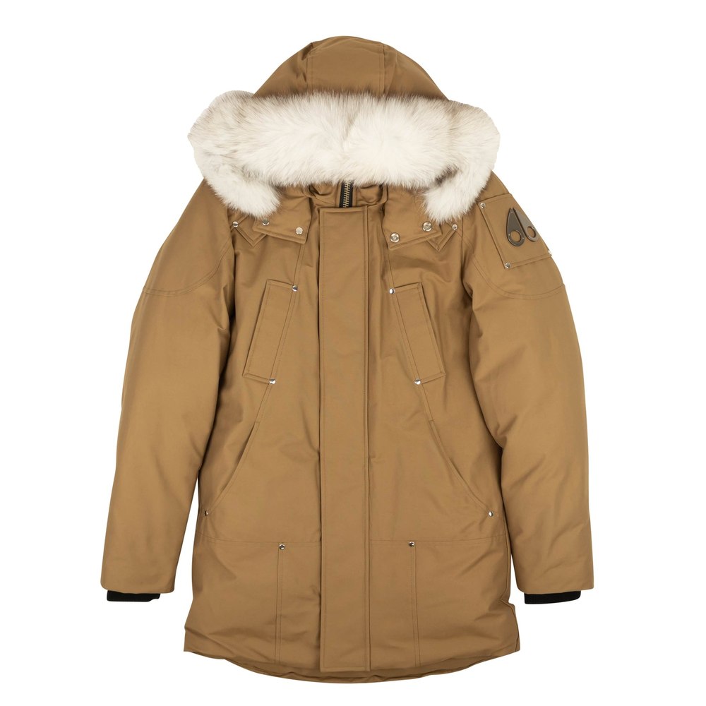 Men’s Brown Waxie Stirling Parka Coat