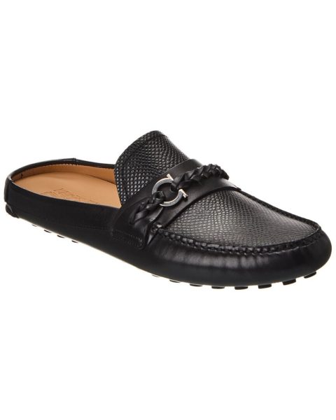 Ferragamo Grand Embossed Leather Loafer