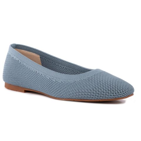 Next Chapter Knit Leopard Ballet Flats
