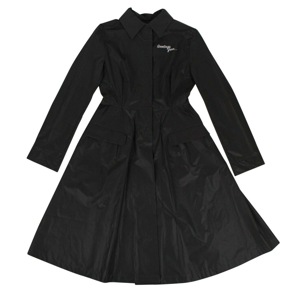 Women’s ‘Recovery’ Windbreaker Coat – Black