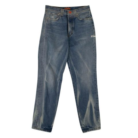 Women’s Blue Straight Leg Jeans