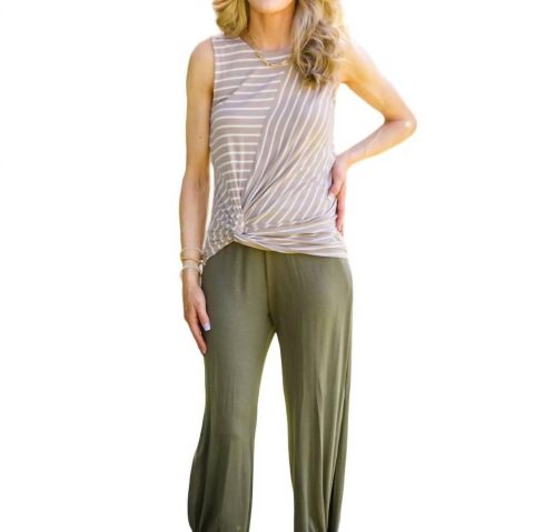 Ella Striped Tank In Multi 7732518486076
