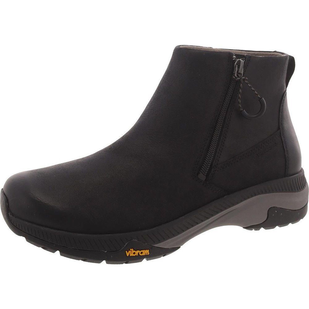 MARGO Leather Round toe Ankle Boots