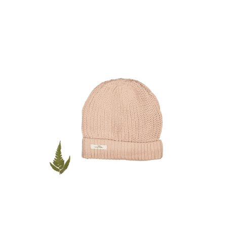 The Chunky Knit Hat – Blush