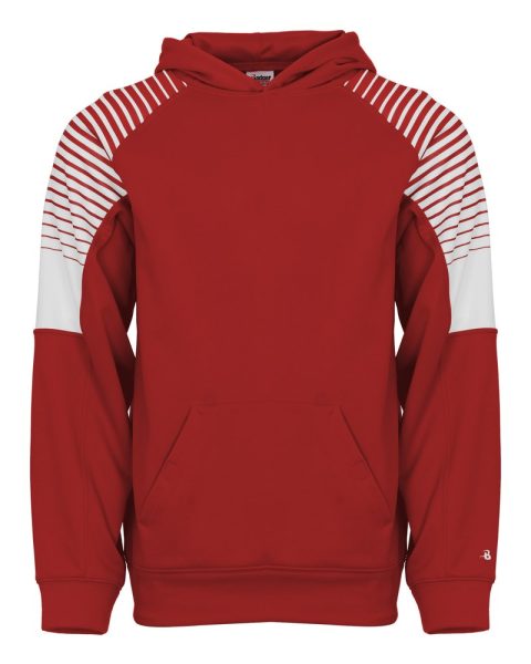 Badger Youth Lineup Fleece Hoodie