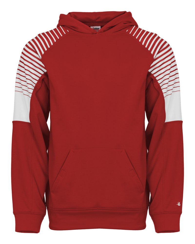 Badger Youth Lineup Fleece Hoodie
