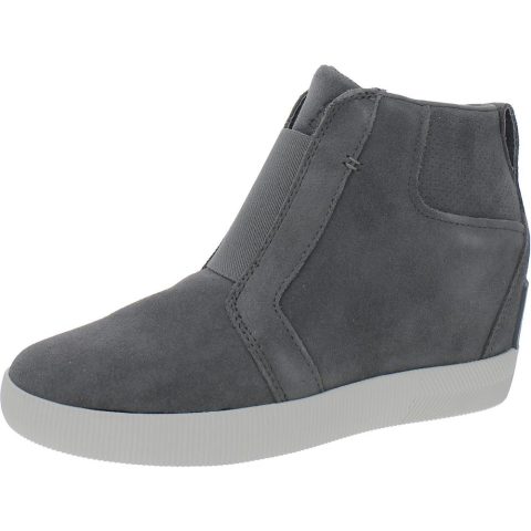 OutNAbout Suede Slip On Booties