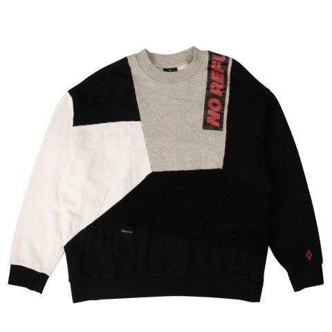 Black Color Block Sweatshirt